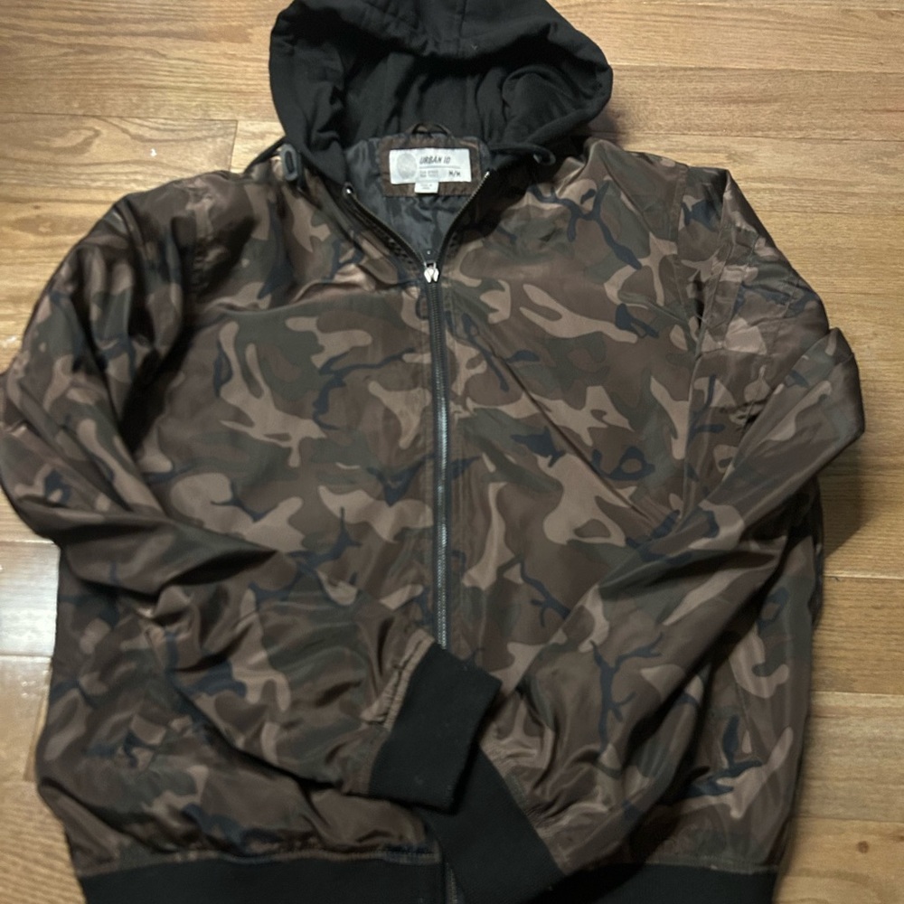 Camouflage Hooded Jacket by URBAN ID
